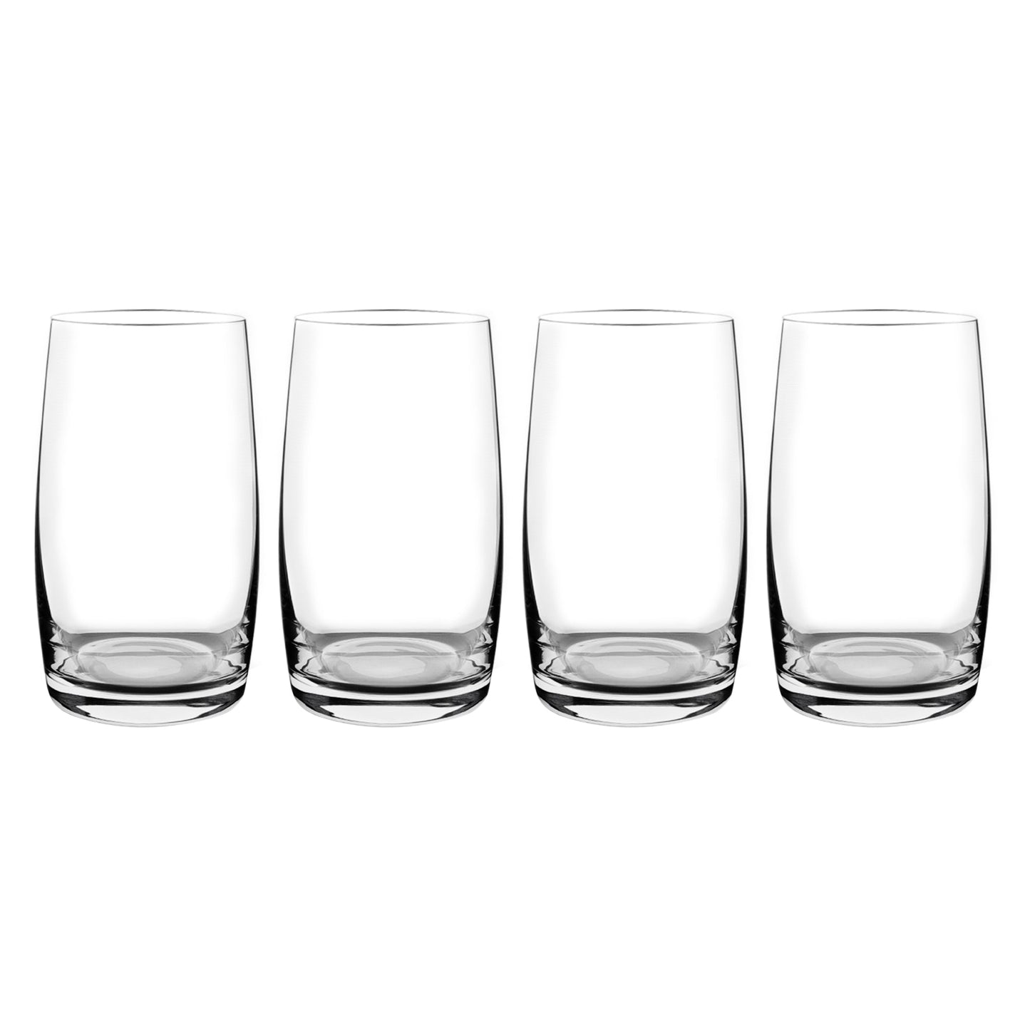 Consol Signature Tall Tumbler Glass 380ml Set Of 4