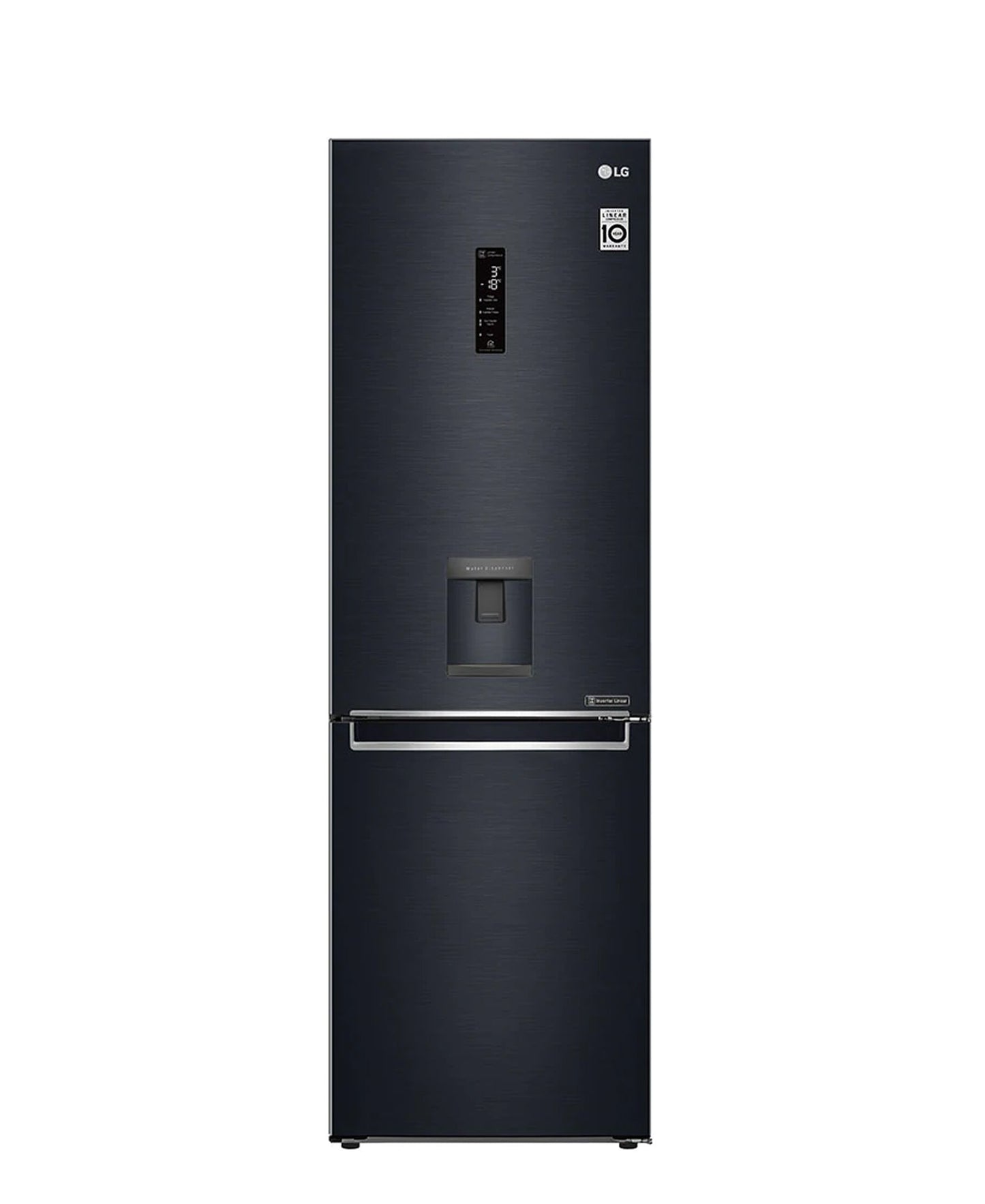 LG 373L Black Combi Fridge/Freezer with Inverter Linear Compressor – GC-F459NQDM
