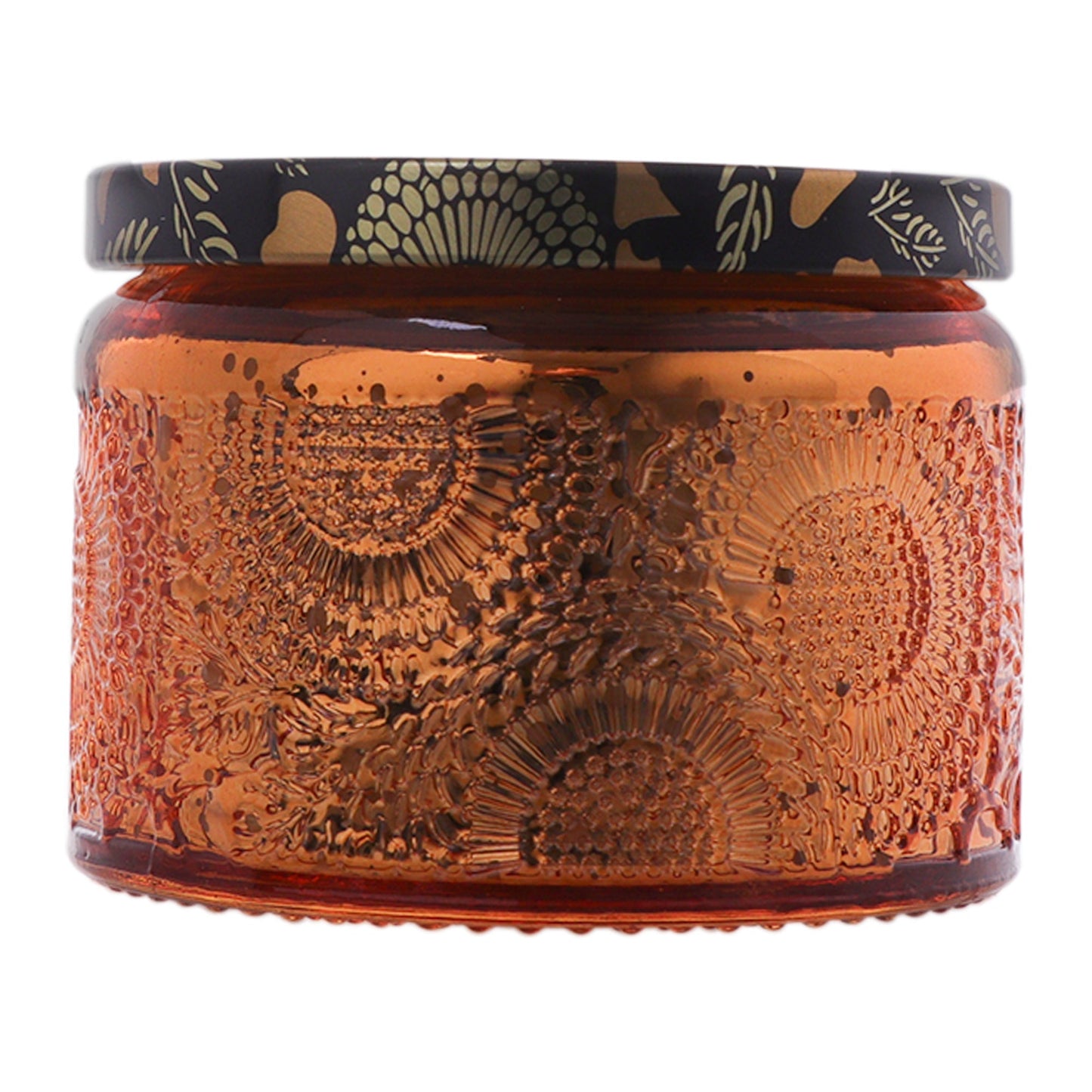 Regent Scented Candles (Vanilla) In Embossed Glass Jars, Asst. Colours, 100gr Each
