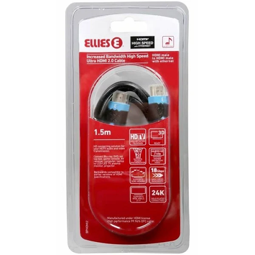Ellies Hdmi Cable 1.5M
