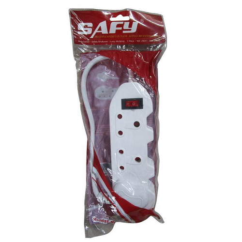 Safy Multiplug 3 Way