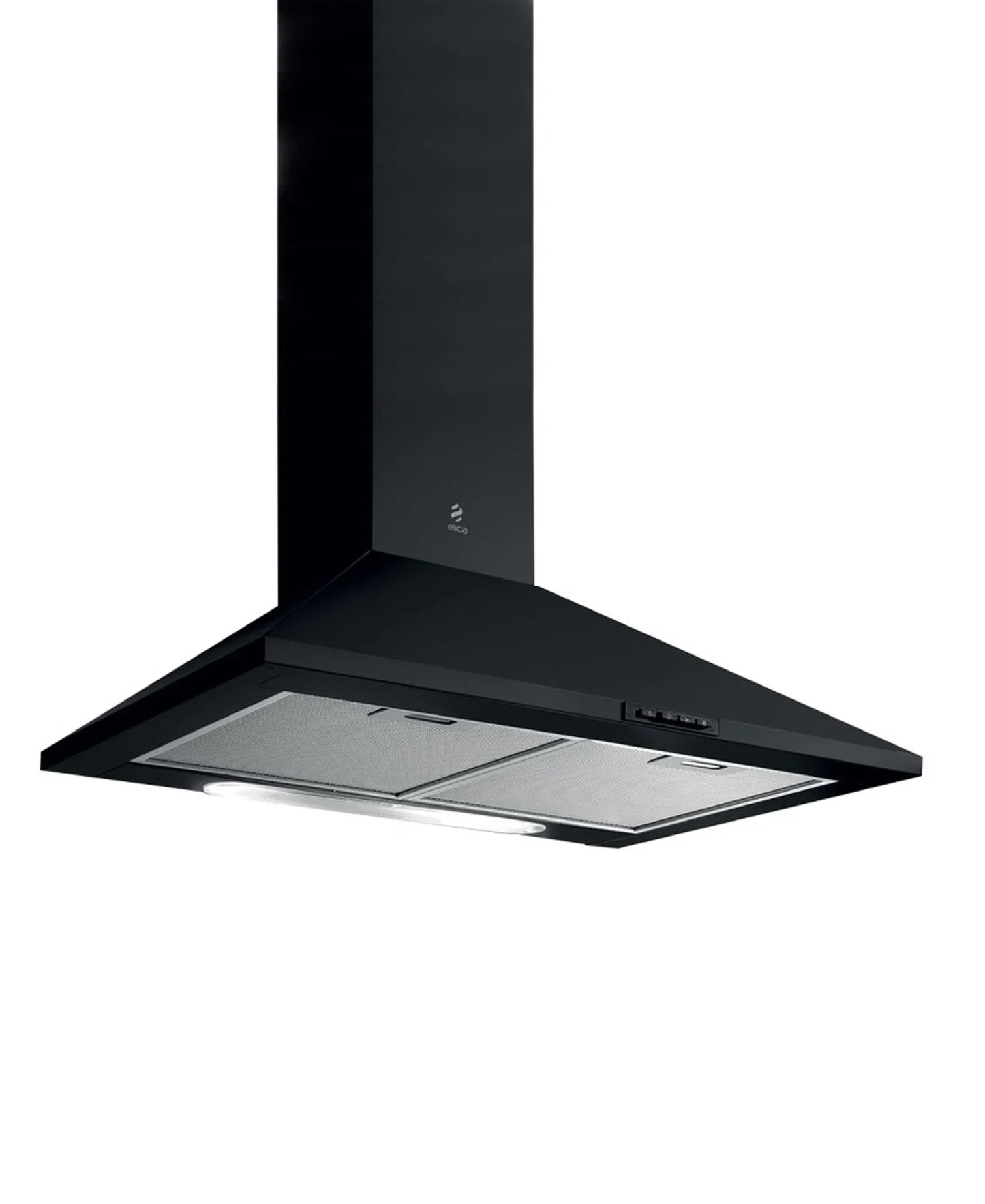 Elica Missy 60cm Pyramid Style Chimmey Hood - Black