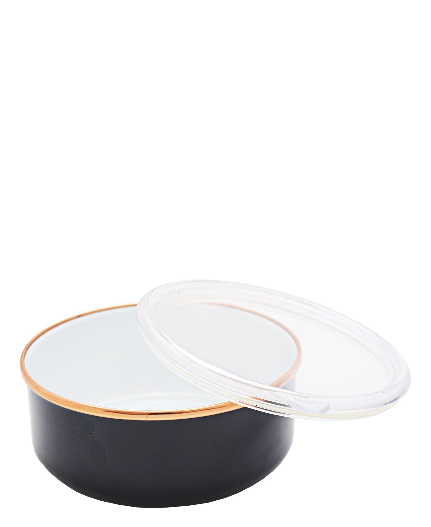 Oms 3-Piece Enamel Storage Container - Grey