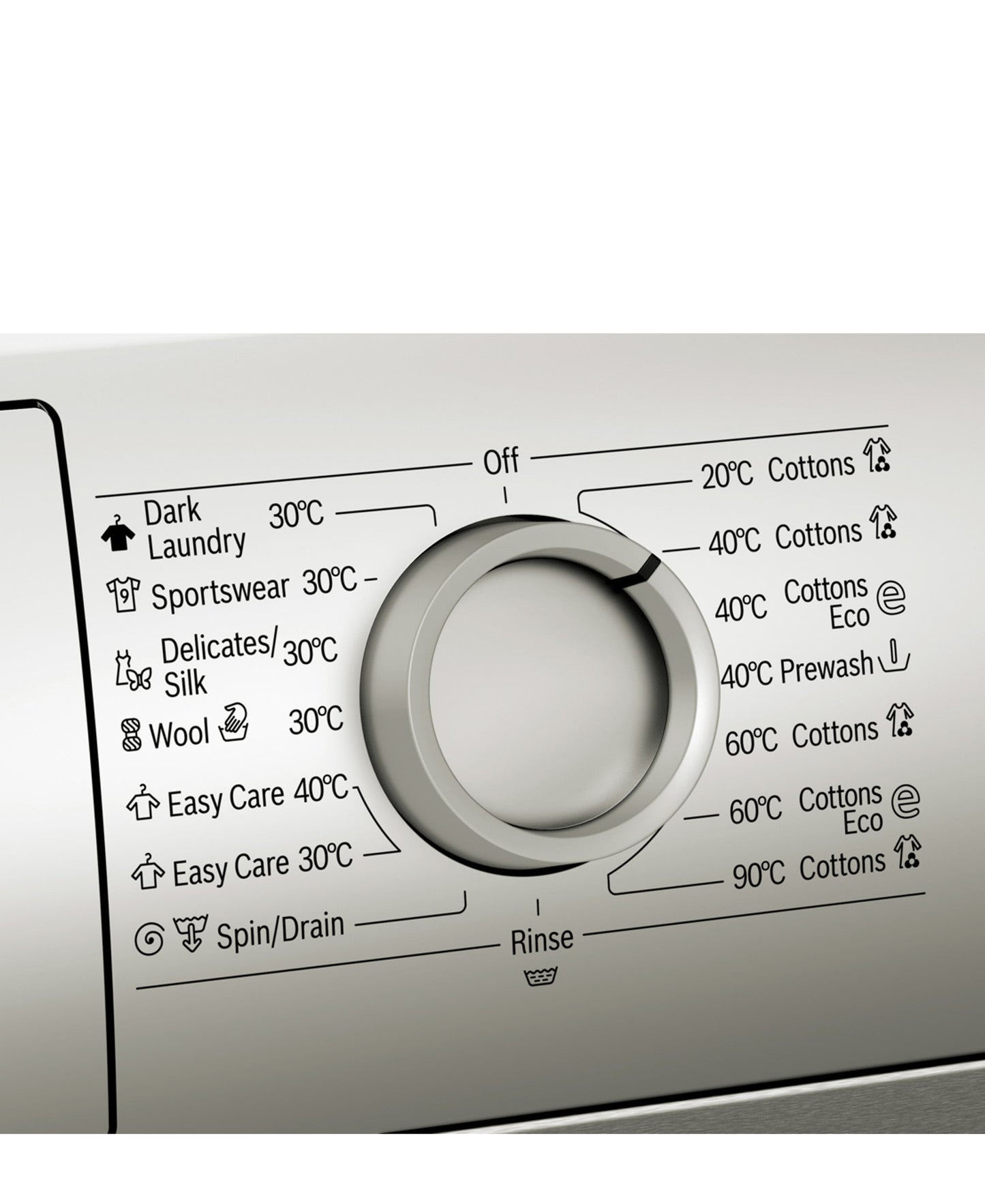 Bosch 7kg Front loader Washing Machine – Silver WAJ2017SZA