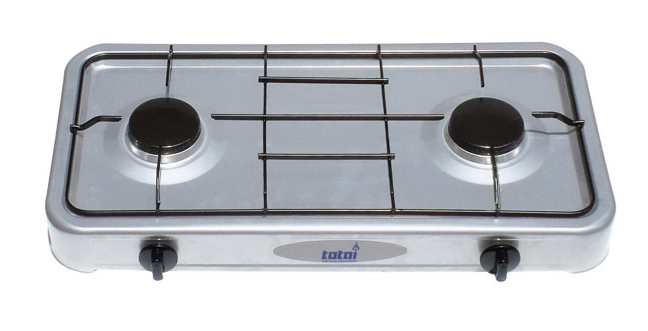 Totai 2 Burner Enamel Hotplate 26-002a