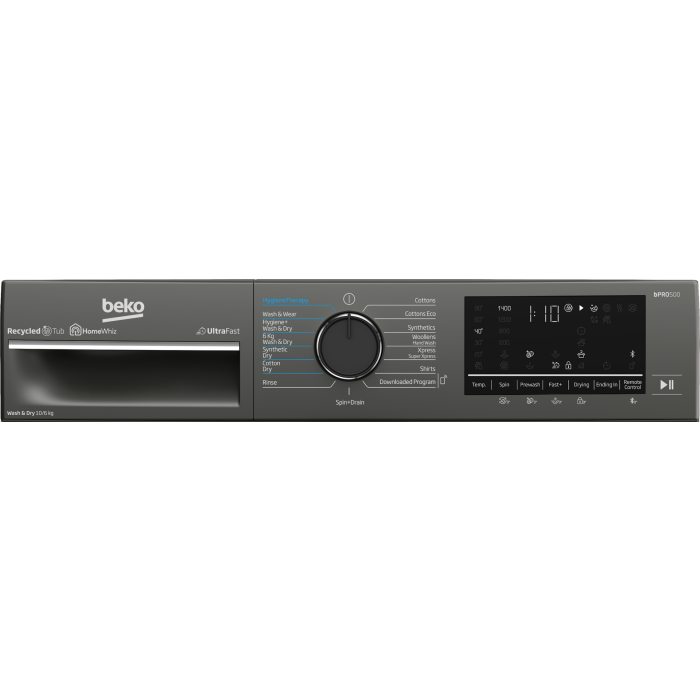 Beko 10/6kg Twilight Grey Washer Dryer BWD200