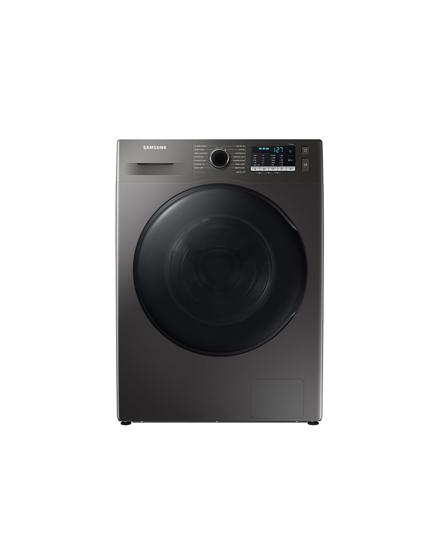 SAMSUNG 7KG WASHER 5KG DRYER COMBO INOX SILVER - WD70TA046BX