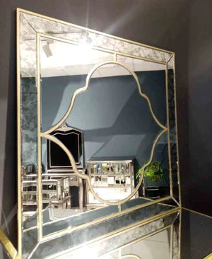 Exotic Designs Bella Wall Mirror - Gold