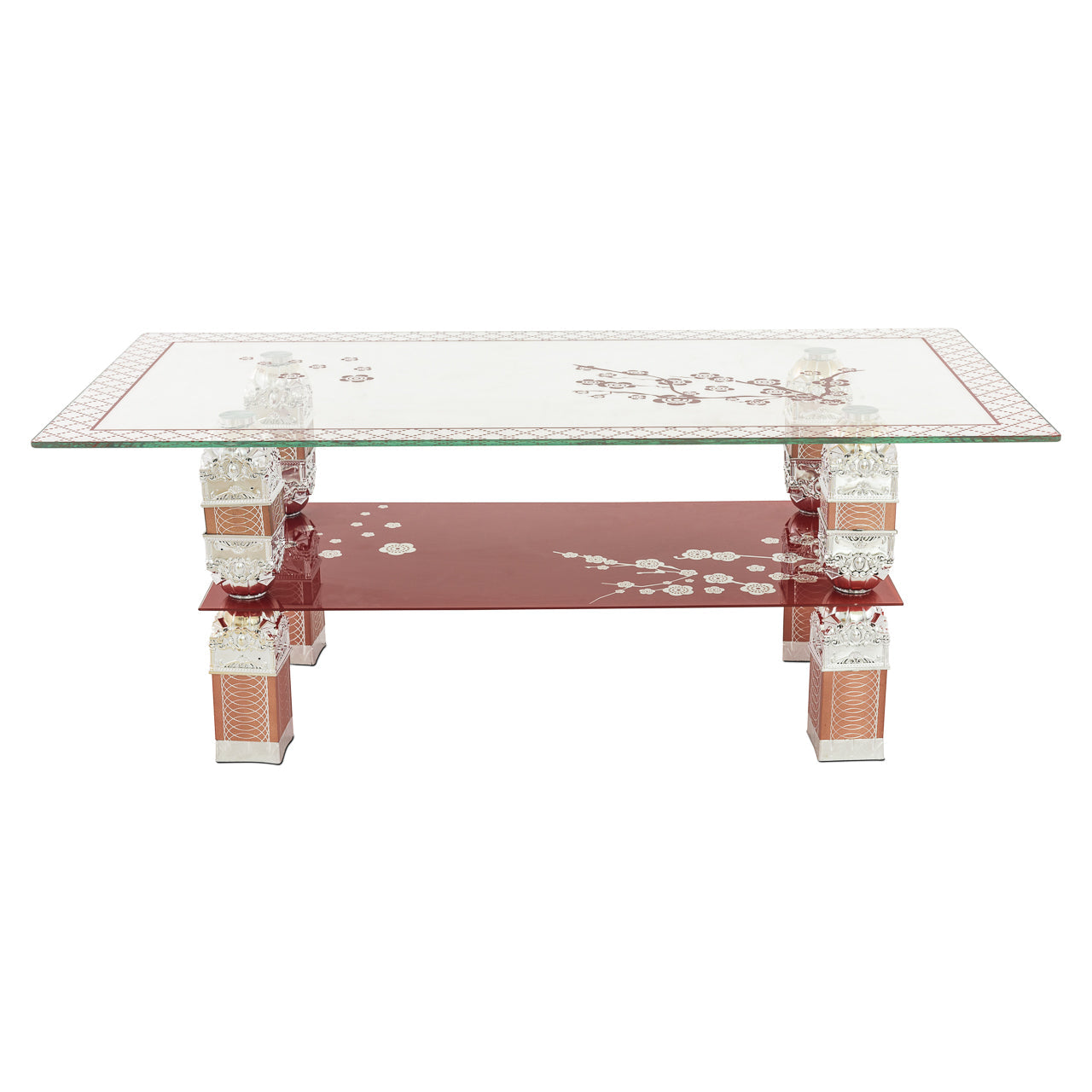 CT94 Coffee Table Glass-Gold
