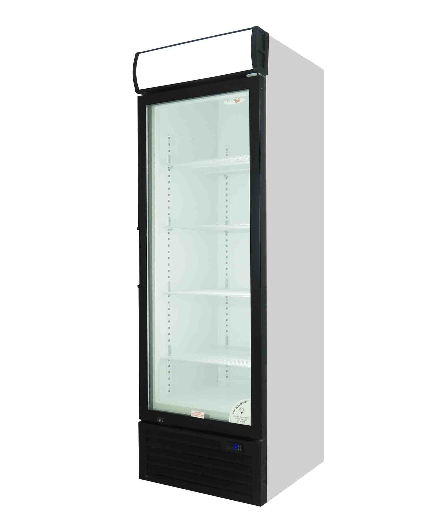Fridge Star Hinged Door Freezer - Black & White