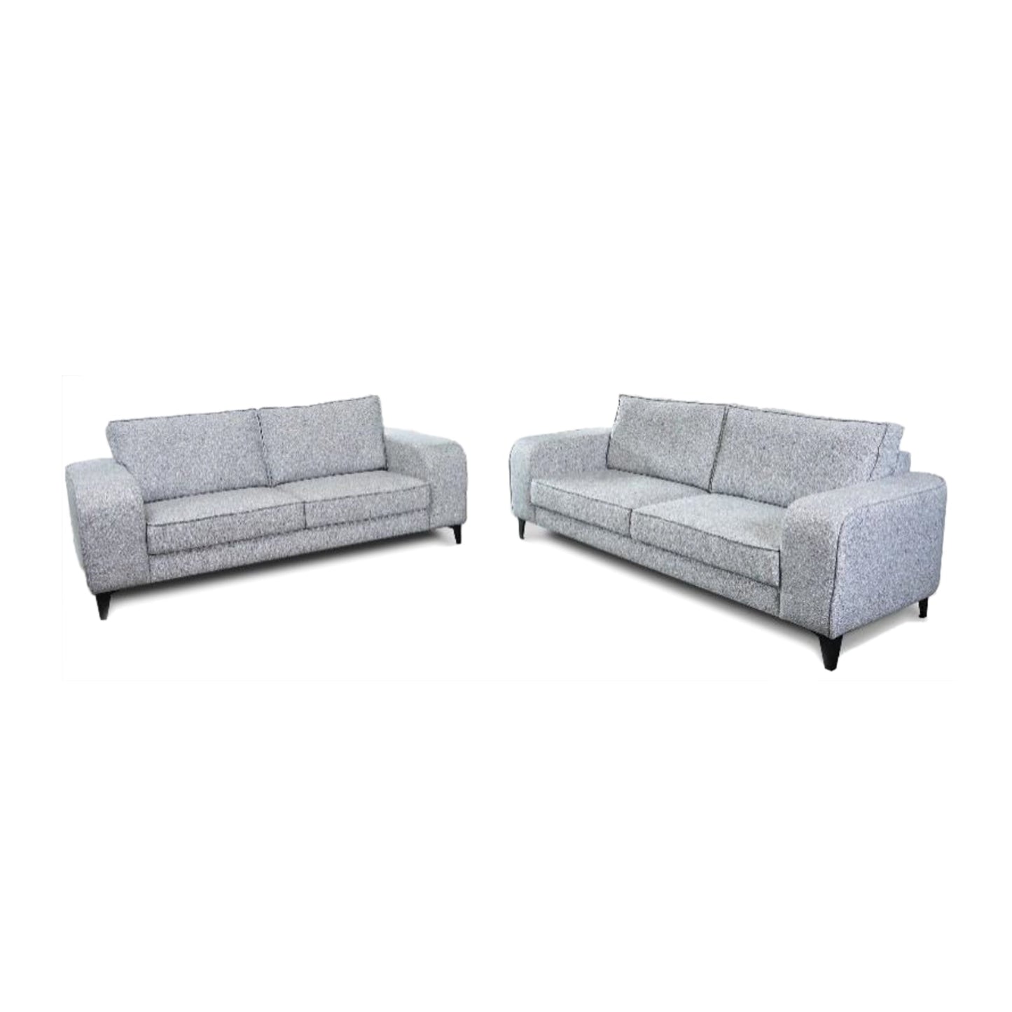 Earthline Ibiza 2 Piece Chaise Sofa Grey