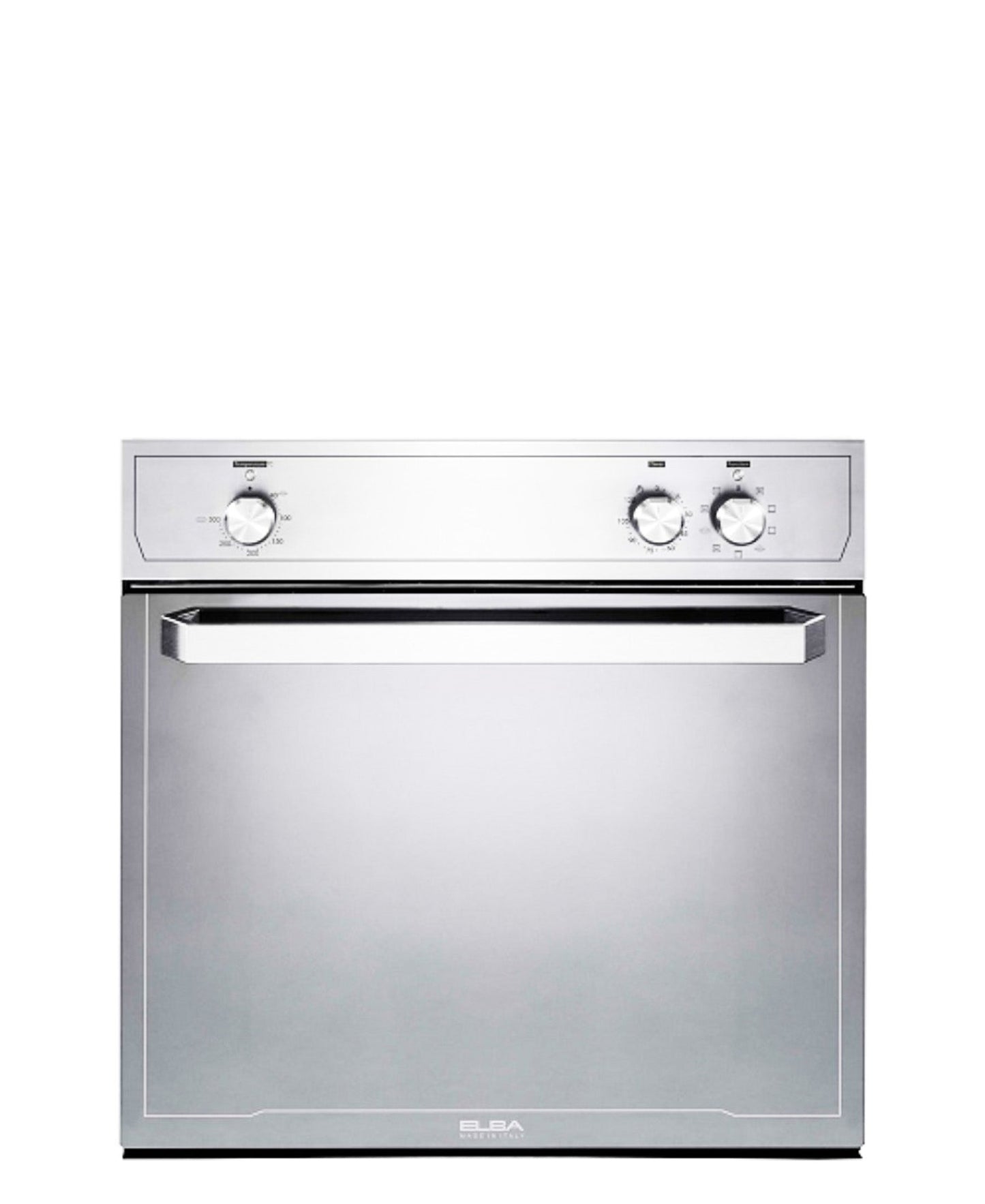 Elba Elio 60cm 5 Function Electric Oven Mirror Finish - Silver