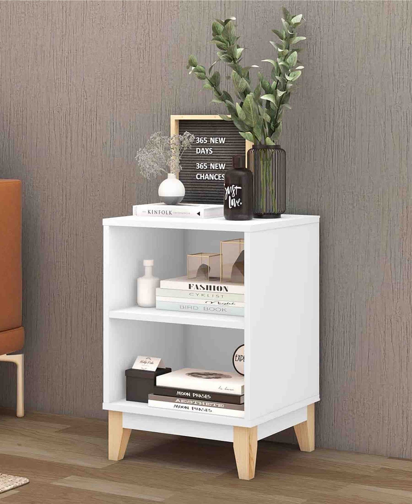 Modern Brazillian Nightstand β Available In 2 Colours