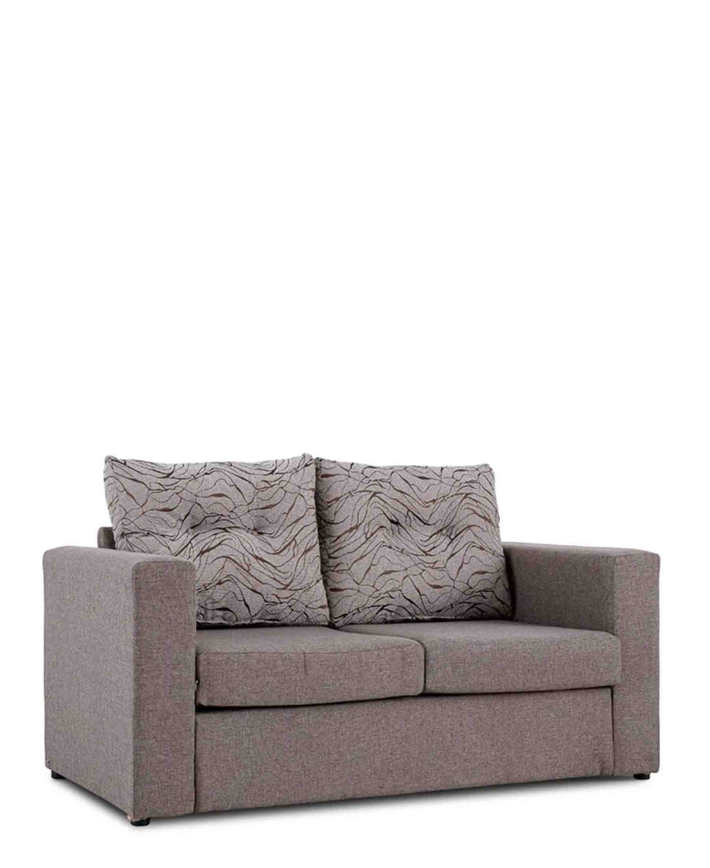 Flavio Lounge Suite 2 Seater Couch – Brown