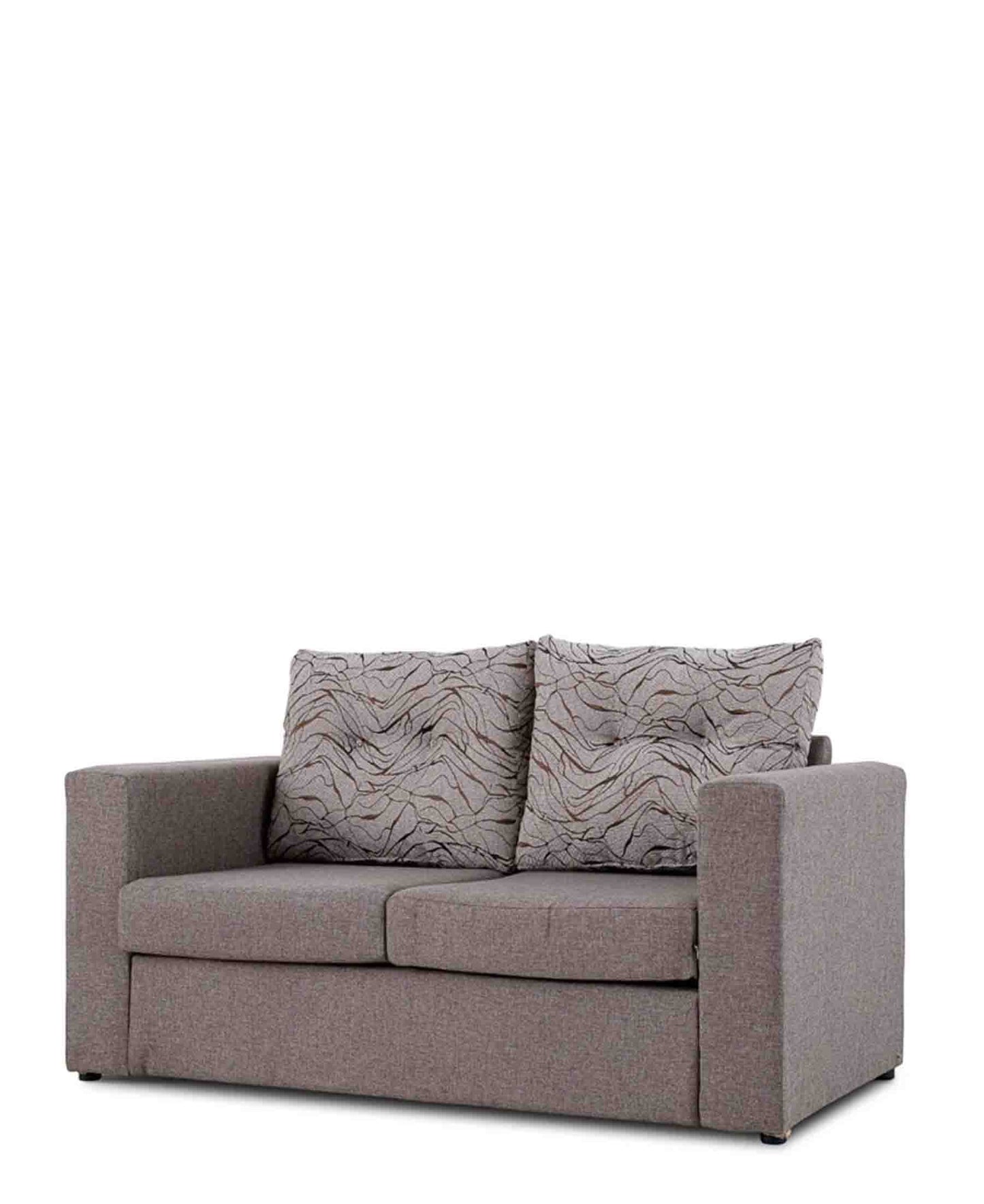 Flavio Lounge Suite 2 Seater Couch – Brown