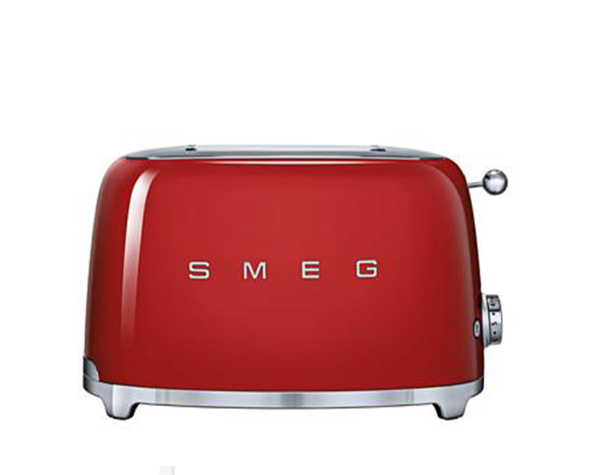 Smeg 2 Slice Toaster - Red