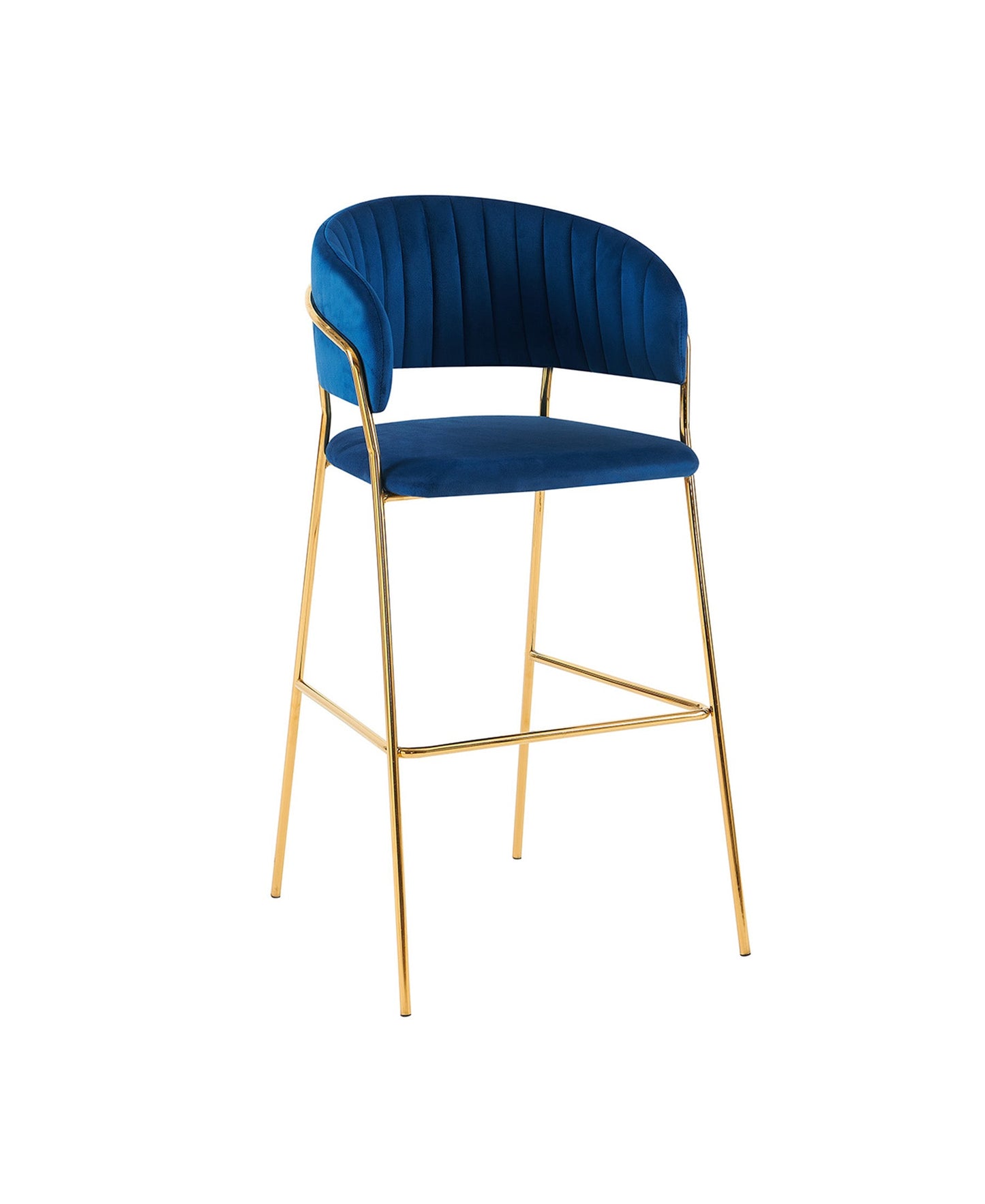 MWBCG03B - Gold Frame Bar Chair β Available In 4 Colours