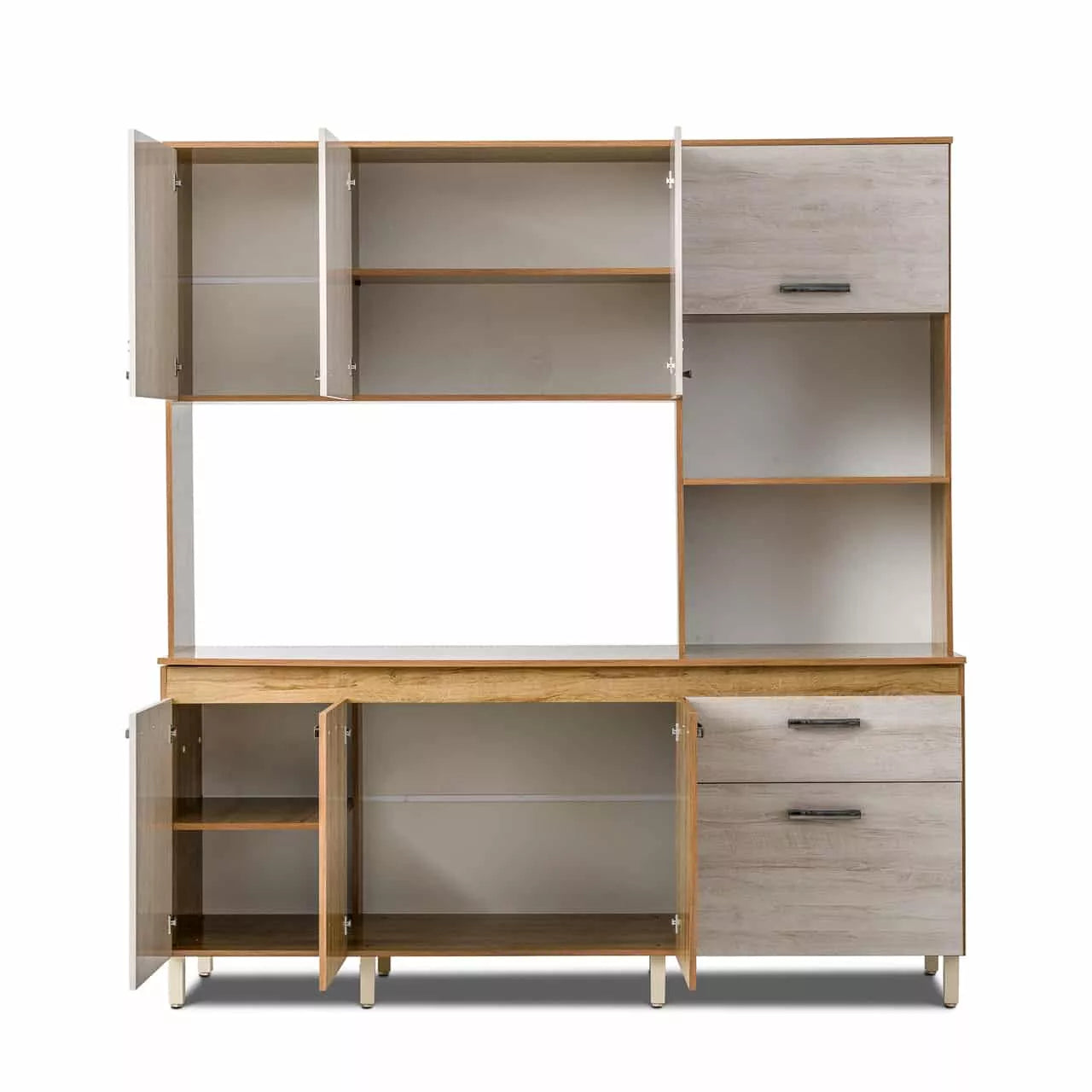 Ingrid Kitchen Scheme Nogueira/Nature MWBR676