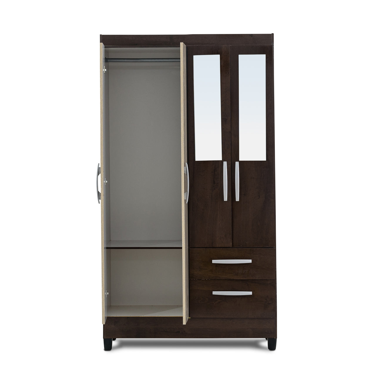 MWBR866 | 4 Door Wardrobe + Legs