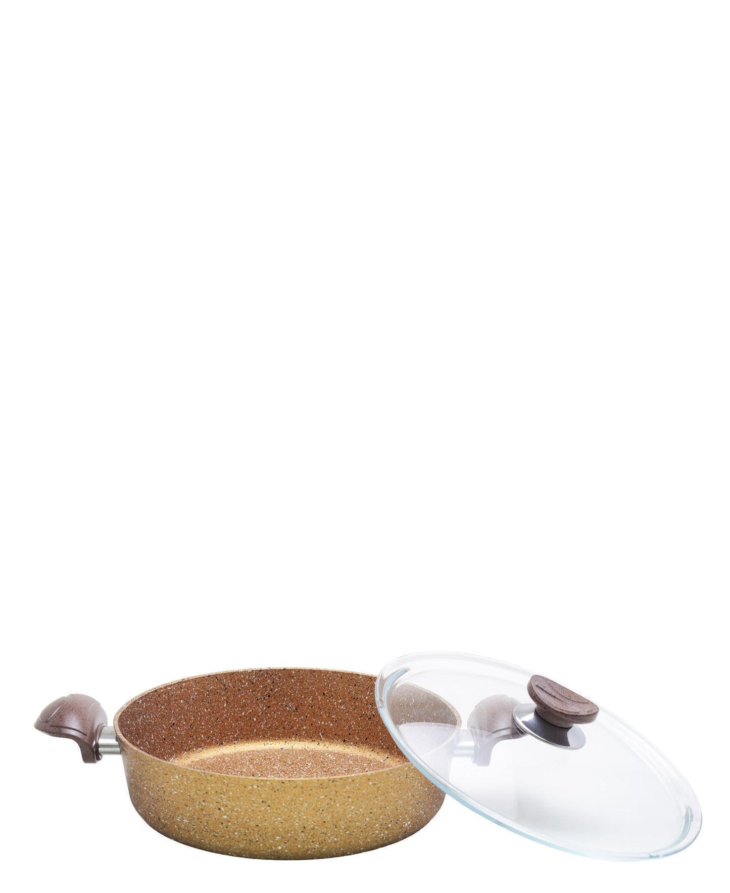 OMS 7 Piece Granite Cookware Pot Set - Bronze