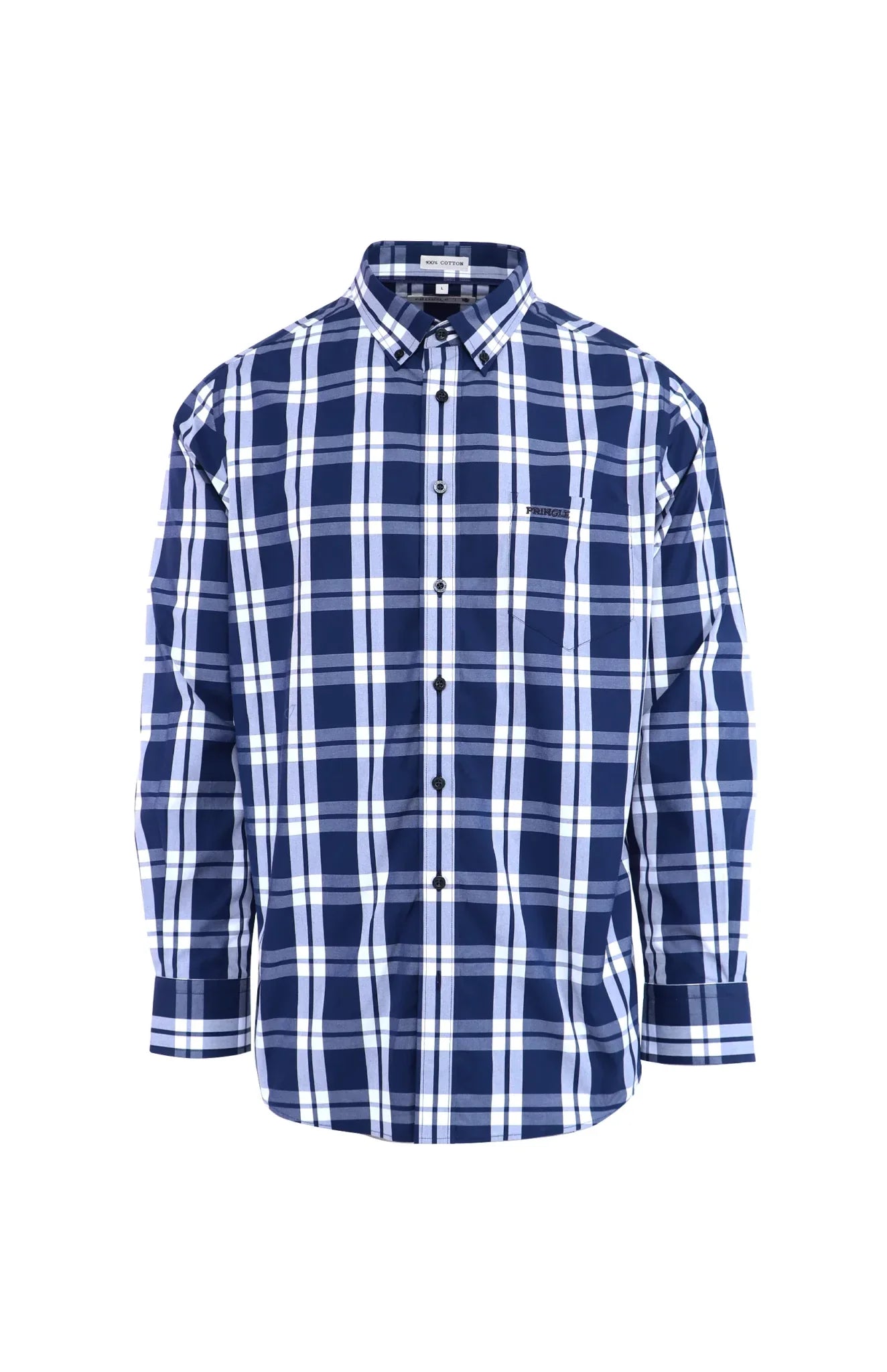 Pringle Perry Long Sleeve Classic Shirt Navy