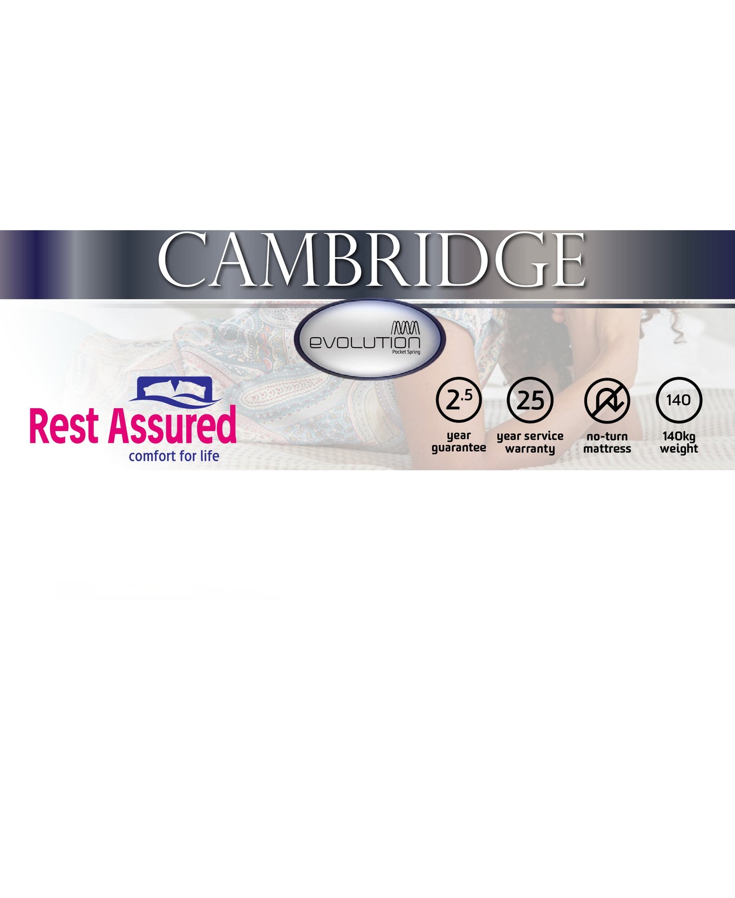 Rest Assured Cambridge Bed