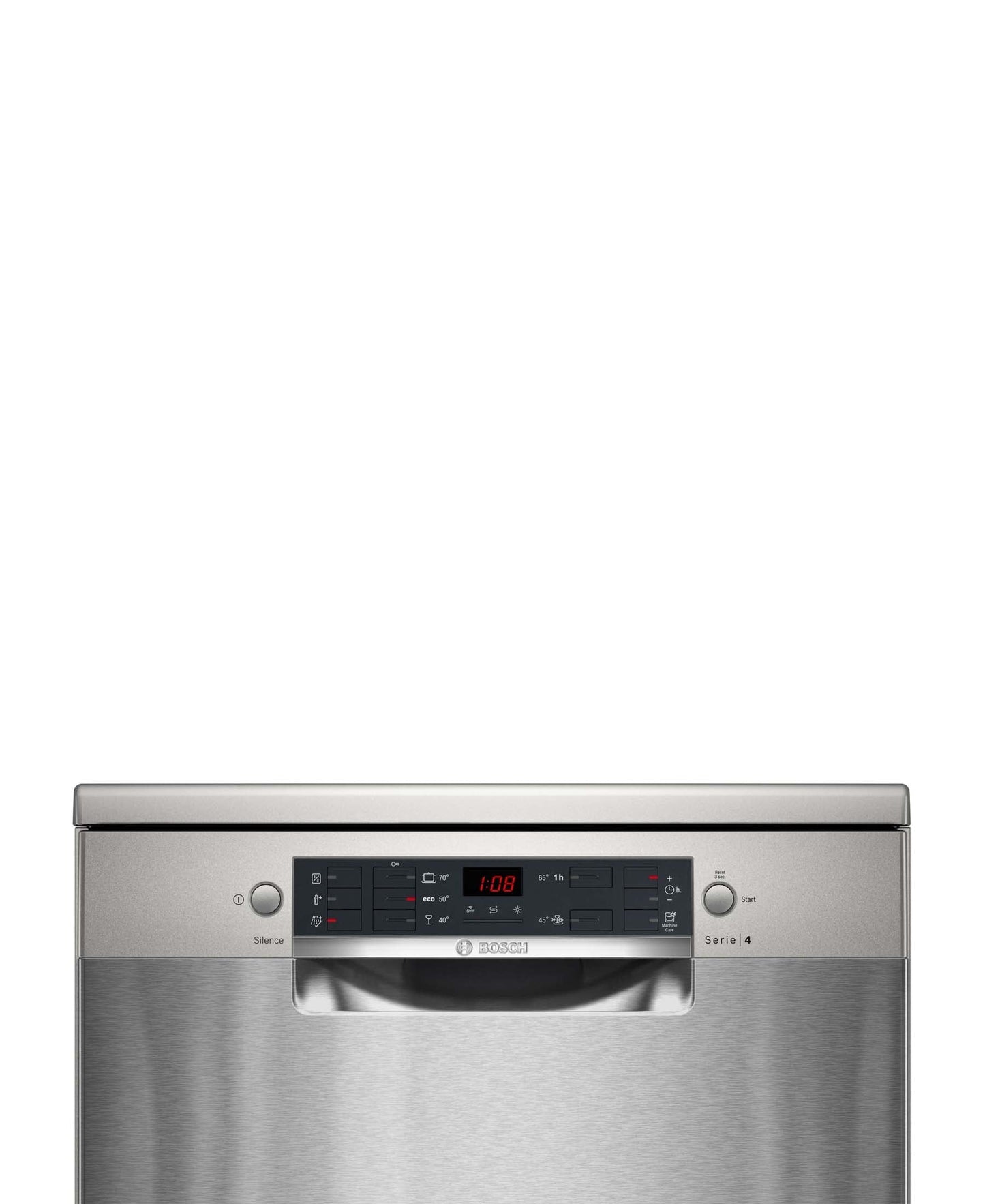 Bosch Series 4 Freestanding Dishwasher 60 cm Silver-inox - SMS45NI00Z