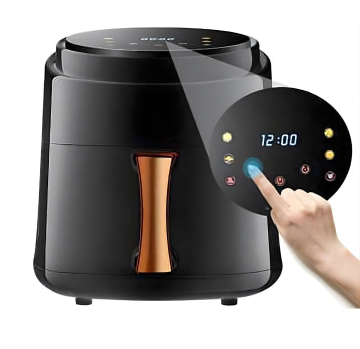 Air Fryer Multifunctional Digital Air Fryer 1400W Family Size - 8L - Black