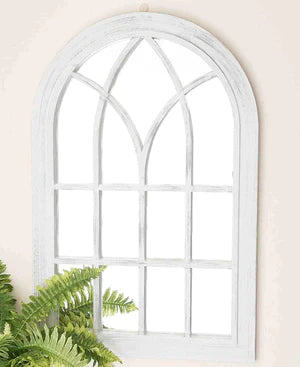 Exotic Designs Creekwood Wall Mirror - Silver