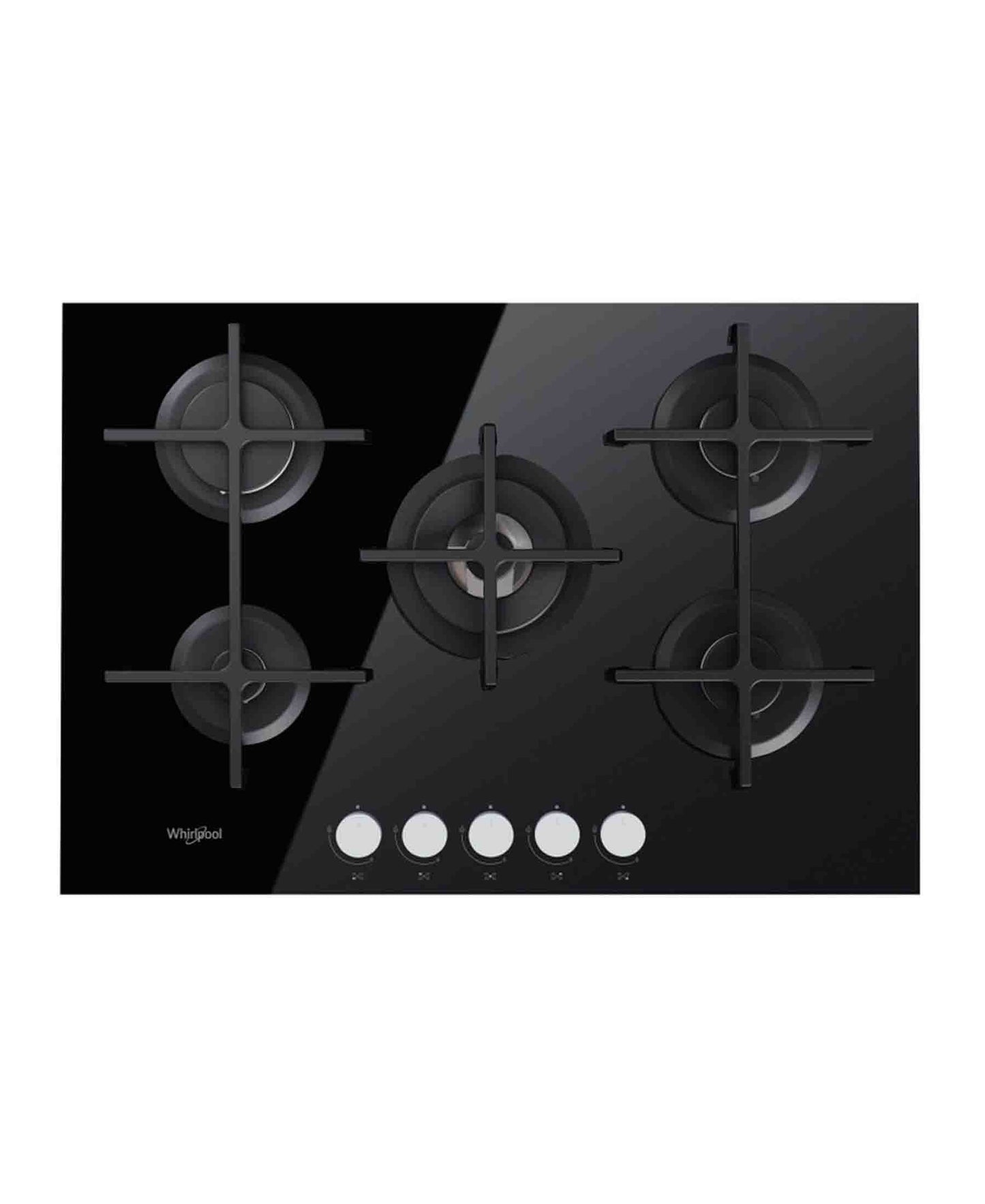 Whirlpool gas hob: 5 gas burners - GOA 7523/NB
