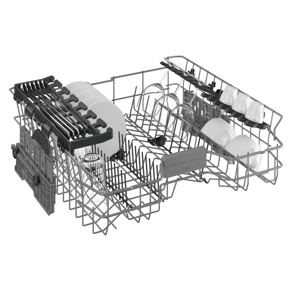 Beko 14pl Pearl Inox Freestanding Dishwasher BDW201
