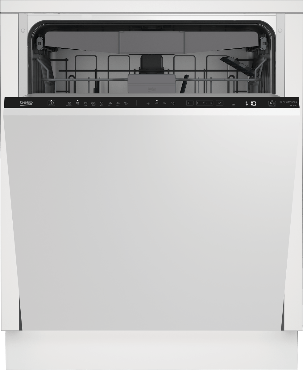 Beko 15 Place Integrated Dishwasher White DIN48Q21
