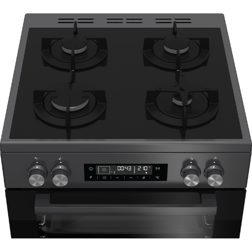 Beko 60cm Multifunction Gas On Glass Stove FVM81430DA