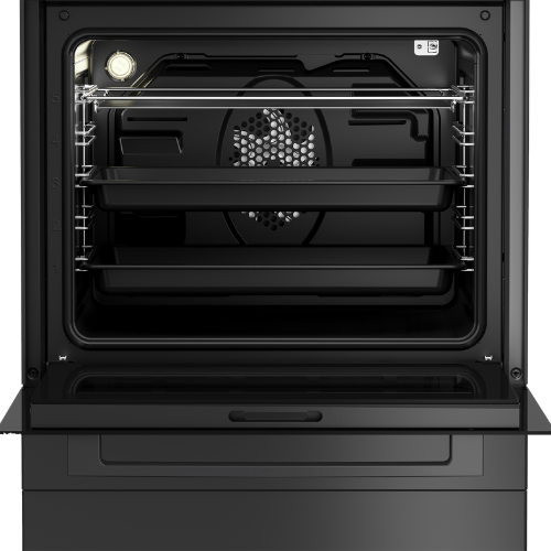 Beko 60cm Multifunction Gas On Glass Stove FVM81430DA
