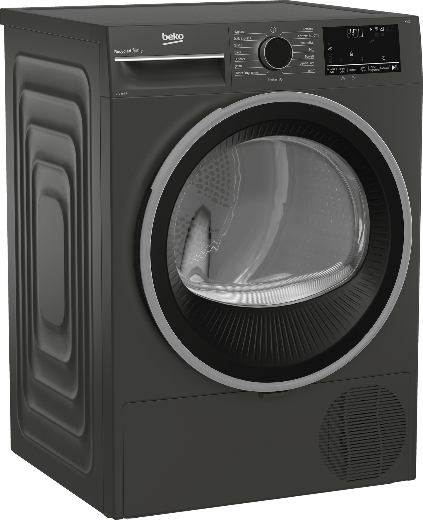 Beko 9kg Manhattan Grey Condensor Dryer – B3T43113W