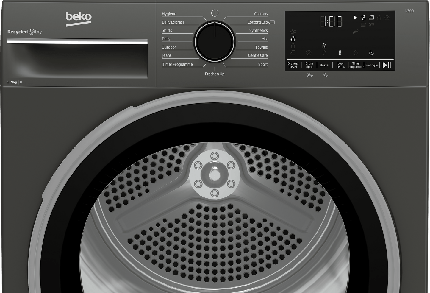 Beko 9kg Manhattan Grey Condensor Dryer – B3T43113W