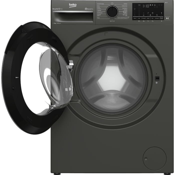 Beko 9kg Grey Front Loader Washing Machine - BAW202