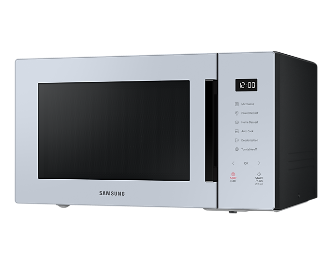 Samsung Bespoke 30L Solo Microwave Oven - Blue