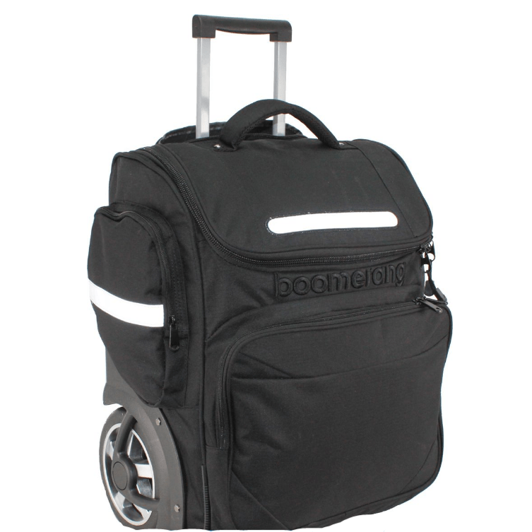 Boomerang Big Wheel Ripstop Polyester Xxl Trolley Bag s-535 Black