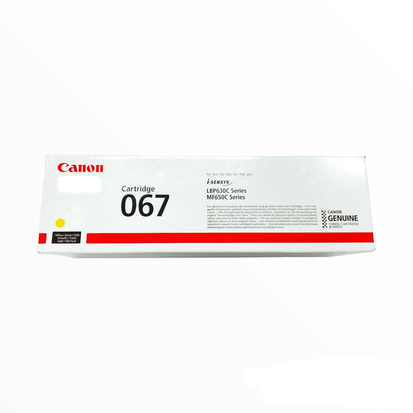 Canon 067 Yellow Toner Cartridge