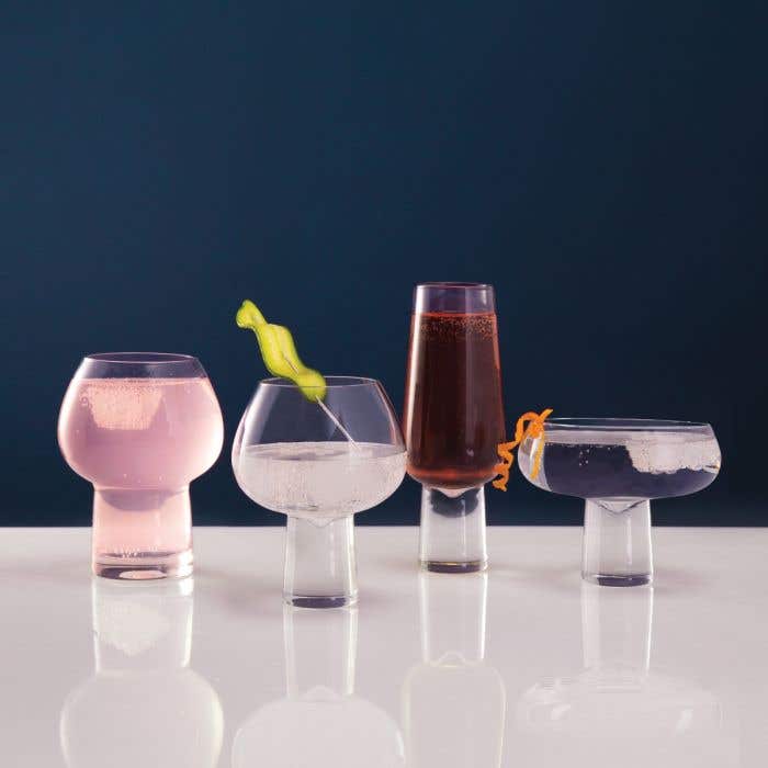 Carrol Boyes Champagne Flute Set Of 4 Aura 0G-CFL-AUR-4