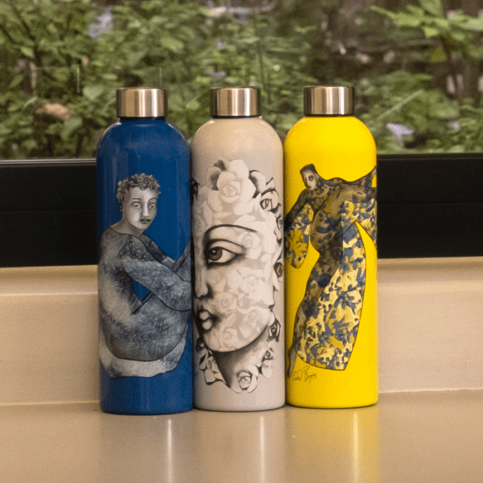 Carrol Boyes Flask Composed 750ml 18FLS-CMP-BU