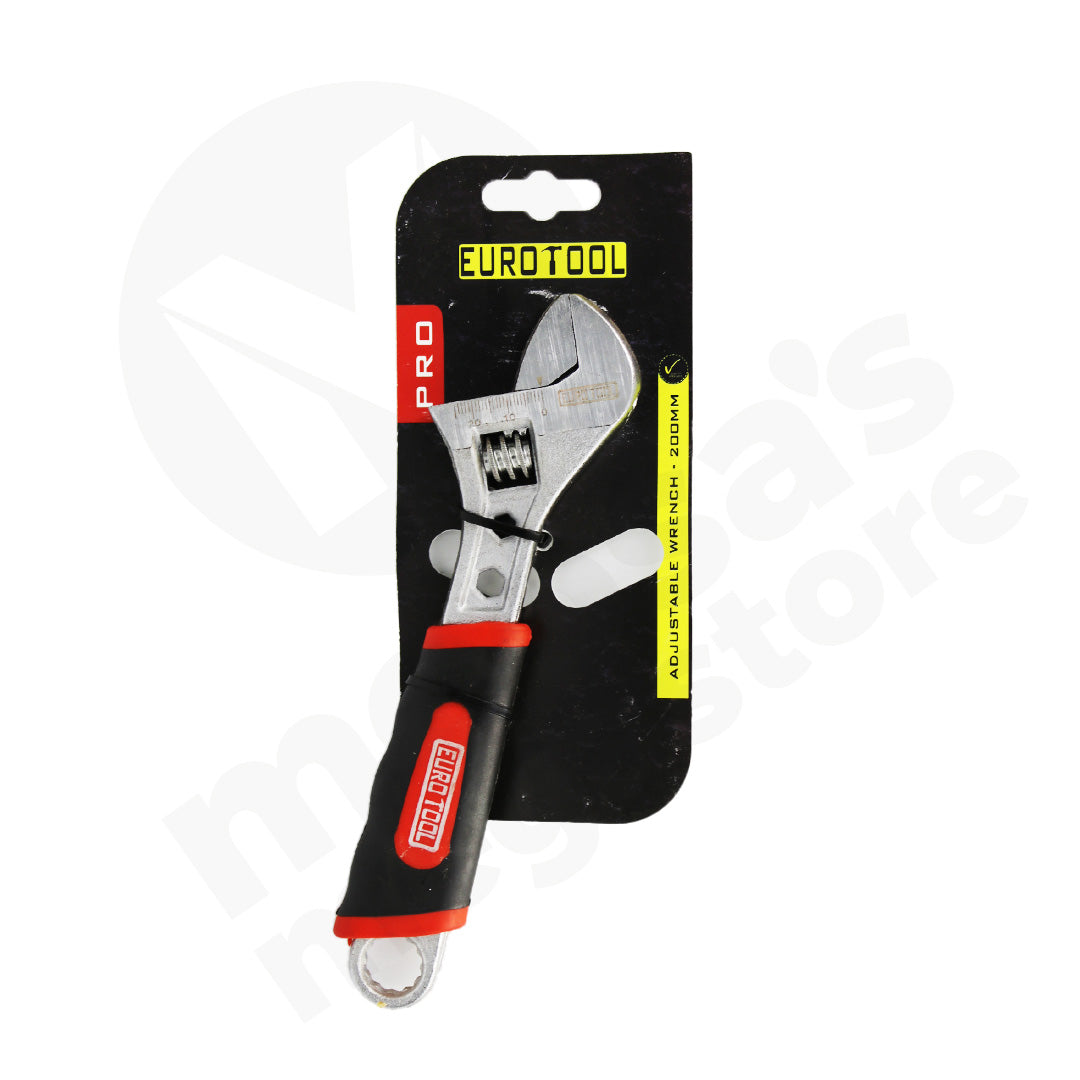 Wrench Adjustable 200Mm Eurotool Pro