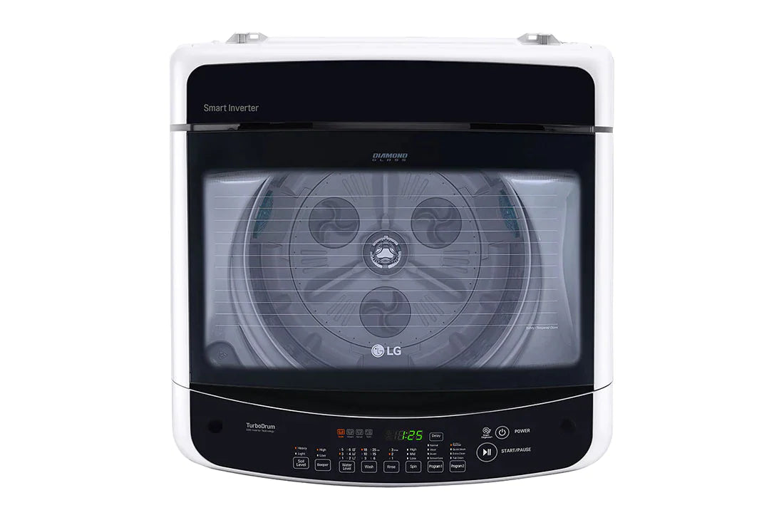 LG 17kg Blue White Sapience Pro Top Loader Washing Machine - T1777NEHTA
