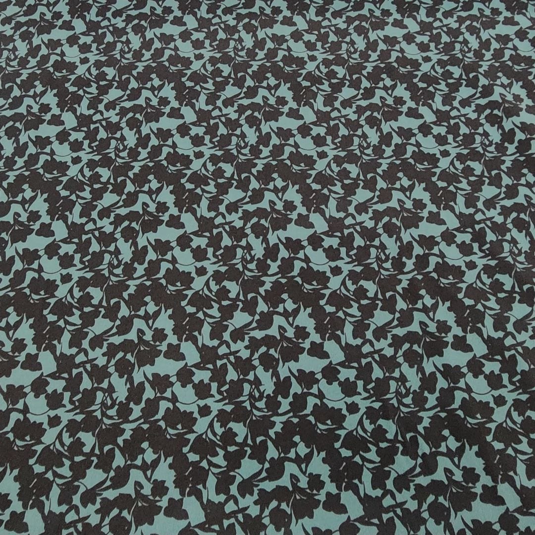Printed Dty Brushed Fabric 150cm Sea Pine