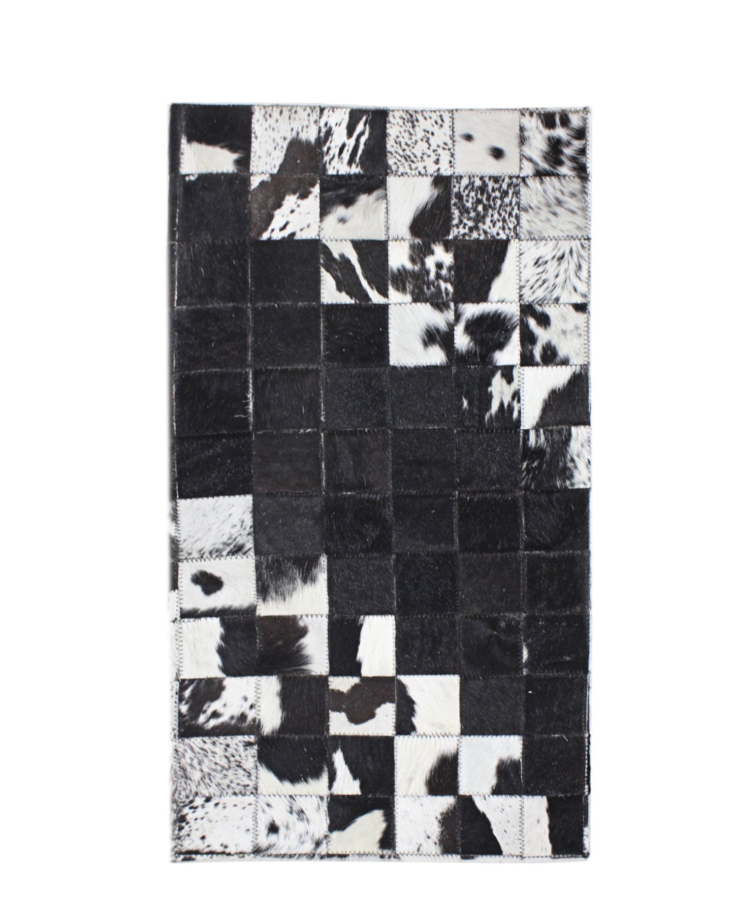Urban Decor Nguni Hide Mat - Black