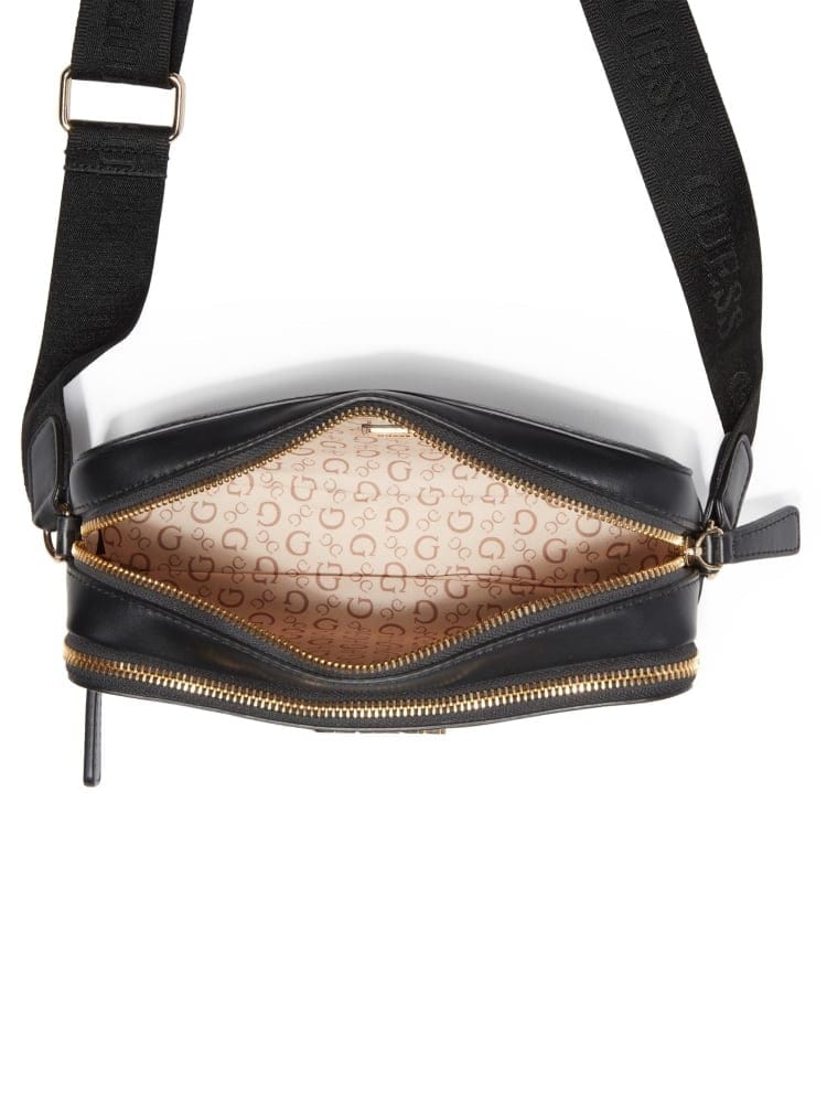 Guess Artemis Mini Crossbody Bag Coal