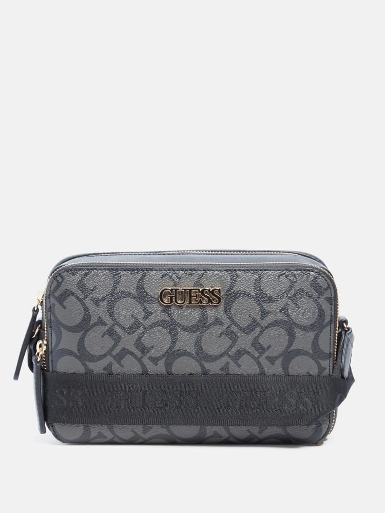 Guess Artemis Mini Crossbody Bag Coal