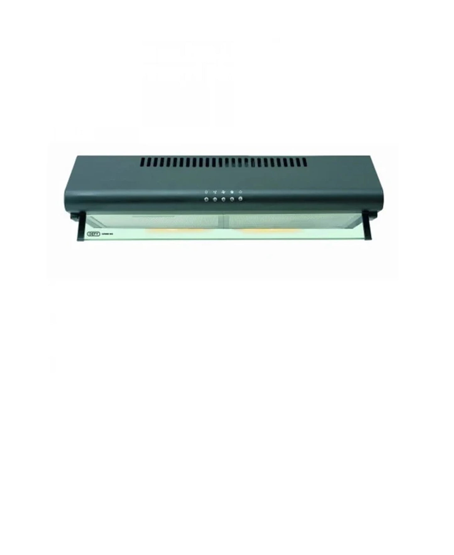 Defy Slimline Cooker Hood Extractor Fan - Black