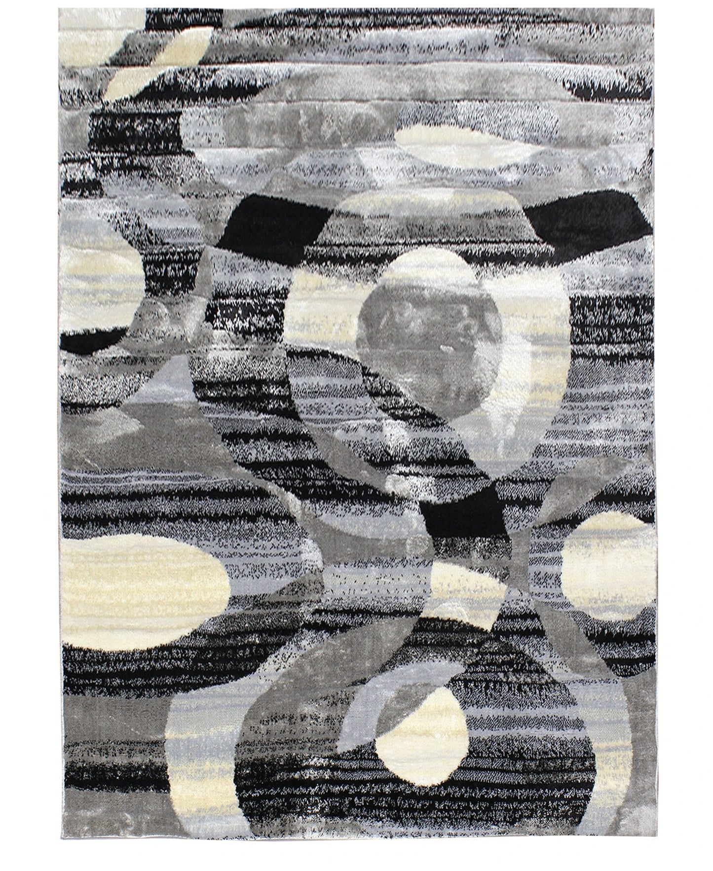 Cape Town Mosaic Carpet 1600mm X 2000mm - Grey